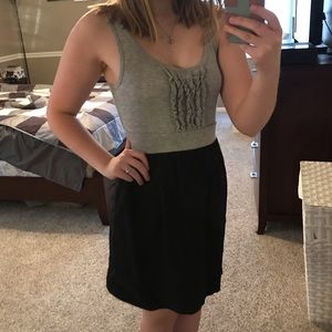 Tank Top Dress W/ Ruffle Front